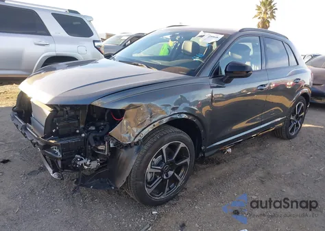 2025 Audi Q3 Premium 45 Tfsi S Line Quattro Tiptronic z USA, uszkodzony, nr VIN WA1EECF34S1078704